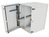 Vertiv GL48WMCMS-W-SH-AF-00 WM Premium 25Ux24x32 Fan Gray - Reversible mounting for left-hand or right-hand opening - Provisions on top and bottom for fan assembly
