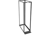 Vertiv 4P-45U42-B-1224 4 Post Rack 45U 20in 42in Black - Tapped rails: Aluminum construction; SQM6 rails: Cold rolled steel construction