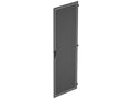 Vertiv 8404E-24-B E Cab Vntd Door 84 in H X 24 in W Black