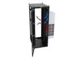 Vertiv GL840N12-3042-SC-1400-SQM6 NEMA Data Cabinet 45U 30in 42in Black