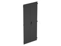 Vertiv 9103E-SS24-B ES Door Split Solid 91 x 24 in Black