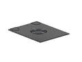 Vertiv TPE-29F10-230 Top Panel One 550 CFM Fan 230V I - Features two 4IN horseshoe knockouts at rear of panel to allow top panel installation and removal
