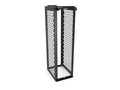 Vertiv CMRX-45U30-B-SQM6 CMRX 45U 24 in 30 in Black, Cable runway or basket tray can rest directly on top of the rack or can be supported by optional ladder rack