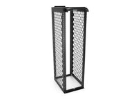 Vertiv CMRX-45U30-B-SQM6 CMRX 45U 24 in 30 in Black, Cable runway or basket tray can rest directly on top of the rack or can be supported by optional ladder rack
