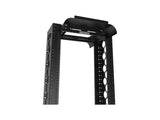 Vertiv CMRX-52U10-B-1224 CMRX 52U 24 in 10.5 in Black, Cable runway or basket tray can rest directly on top of the rack or can be supported by optional ladder rack