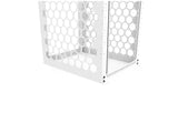 Vertiv CMRX-59U30-W-SQM6 CMRX 59U 24 in 30 in White, Cable runway or basket tray can rest directly on top of the rack or can be supported by optional ladder rack