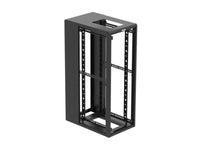 Vertiv 8401ES-2442-B ES Frame 44U 24in 42in Black - Fully welded frame made with North American steel for superior strength