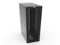 Vertiv GL910ES-2442-B-MS ES Cab 48U 24in 42in Black - Versatile to support aisle containment, localized containment (exhaust chimney), containment pods, etc