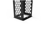 Vertiv CMRX-45U16-B-1224 CMRX 45U 24 in 16.25 in Black, Cable runway or basket tray can rest directly on top of the rack or can be supported by optional ladder rack