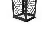 Vertiv CMRX-45U24-B-1224 CMRX 45U 24 in 24 in Black, Cable runway or basket tray can rest directly on top of the rack or can be supported by optional ladder rack