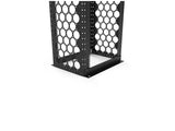 Vertiv CMRX-52U16-B-SQM6 CMRX 52U 24 in 16.25 in Black, Cable runway or basket tray can rest directly on top of the rack or can be supported by optional ladder rack
