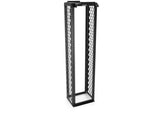 Vertiv CMRX-52U16-B-SQM6 CMRX 52U 24 in 16.25 in Black, Cable runway or basket tray can rest directly on top of the rack or can be supported by optional ladder rack