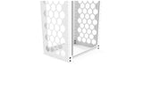 Vertiv CMRX-52U16-W-SQM6 CMRX 52U 24 in 16.25 in White, Cable runway or basket tray can rest directly on top of the rack or can be supported by optional ladder rack