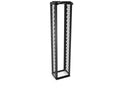 Vertiv CMRX-59U16-B-1224 CMRX 59U 24 in 16.25 in Black - Square hole pattern and FMP pattern along the front and rear face of channels accept D rings and fingers