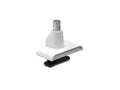 HAT Design Works RP418028-WHT E5 Desk 2-Piece Top Down Mount, White