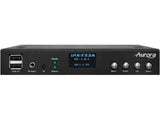 Aurora Multimedia IPX-TS3A-CF-PRO 3rd gen. 4K 10Gbps SDVoE AV-over-IP simultaneous encode/decode transceiver box with 2 HDMI in, 1 HDMI out and advanced scaling (ASIC model, copper+fi