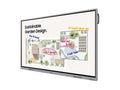 Samsung WE65FX New Samsung Wefx 65 UHD 4K Interactive Display UHD 4K Native Resolution LCD Ads Panel with IR Touch 40 Touchpoints HDMI and USB I/O, OPS Slot