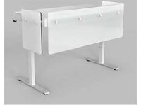 Heckler H901-WFT Premium Modesty Panel for Lectern 6U - White Frost
