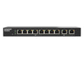 QNAP QSW-L2110-10T-US Lite Management Switch, 8 ports 2.5GbE RJ45, 2 ports 10GbE RJ45