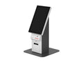 Posiflex EK215BC0500FGT EK2152 Kiosk 21IN Portrait Countertop i5 8GB DDR4 128GB M.2 SSD Printer Prox Camera Windows 11 IoT LTSC 24H2 2D Barcode