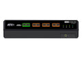 ATEN CS1144DPH4KITDP 4-Port Dual Display Universal Secure KVM PP4.0 (HDMI / Displayport) (includes DisplayPort cables)
