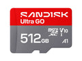 SanDisk SDSQUGN-512G-GN6MN Ultra Go microSD UHS-I 512GB MicroSD 190MB/s(R)