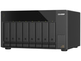 QNAP TL-D810TC4-US 8-bay desktop USB 4 JBOD expansion unit, 2.5/3.5 SATA bay, 1x USB 4 Type-C cable
