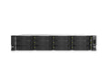QNAP TS-H1465U-RP-8G-US 2U 12-bay rackmount NAS, 12 x 3.5 SATA + 2 x E1.S drive bays, Intel 4-core CPU, 8GB DDR5 SODIMM RAM, 2 x 2.5GbE LAN, PCIe Gen3 x2 slot