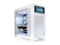 Thermaltake CA-11M-00M6WN-00 The TR300 TG Mid Tower Chassis is an ATX case featuring front mounting PSU design for space efficiency and supports up to 360mm AIO for