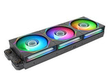 Thermaltake CL-F245-PL12SW-A Swafan Infinity EX12 ARGB Cooling Fan, 3-Pack - Black