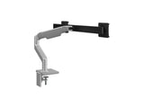 Humanscale M82SB2BC M8 Pro Dual Monitor Arm, Crossbar, Angled/Dynamic Links, Black 100x100mm VESA