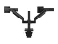 Humanscale X22BDSBC121NNNN M/Flex M2 Pro Dual Monitor Arm, Dynamic Links with Slider, 12 Post, 100x100mm VESA