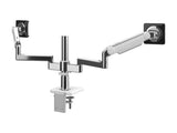 Humanscale X22WETBC121NNNN M/Flex M2 Pro Dual Monitor Arm, 8/Dynamic Links, 12 Post, 100x100mm VESA