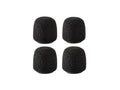 Shure RK187WS-B Windscreen, Snap-fit, Black, Qty 4