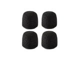 Shure RK187WS-B Windscreen, Snap-fit, Black, Qty 4