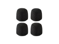 Shure RK187WS-B Windscreen, Snap-fit, Black, Qty 4