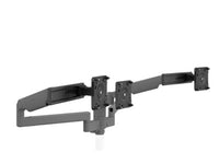 Humanscale X23HFSBN121NNNN M/Flex M2 Pro Triple Monitor Arm, 12IN/Dynamic Links with Slider, 12IN Post, 100x100mm VESA, White with White Trim