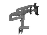 Humanscale X23HFTBC121NNNN M/Flex M2 Pro Triple Monitor Arm, 12IN/Dynamic Links, 12IN Post, 100x100mm VESA, White with W