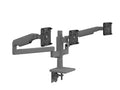 Humanscale X23HFTBC121NNNN M/Flex M2 Pro Triple Monitor Arm, 12IN/Dynamic Links, 12IN Post, 100x100mm VESA, White with White Trim