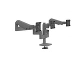 Humanscale X83HQTBB121NNNN M/Flex M8 Pro Triple Monitor Arm, 4IN/12IN/Dynamic Links, 12IN Post, 100x100mm VESA, White with White Trim