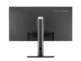 ViewSonic VG2758V-2K 27in QHD IPS Video Conferencing Monitor with Windows Hello Compatible IR Webcam, 100W USB-C, RJ45,2560x1440 Resolution
