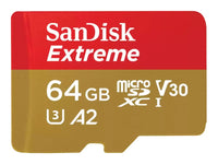 SanDisk SDSQXAH-064G-GN6MA Extreme microSD UHS-I 64GB MicroSD 170MB/s(R) / 80MB/s(W)