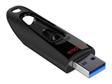 SanDisk SDCZ48-256G-U46 256GB Ultra USB 3.2 Gen 1 Type A USB Plastic Slider