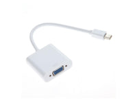 Axiom 184032-AX Mini DisplayPort to VGA Adapter, White