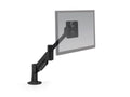 HAT Design Works 3545-450-104 Short-Reach Monitor Arm, Black, holds 10-23 lbs, up to 30IN screen