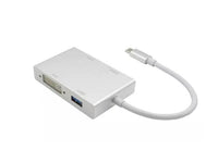 Axiom 4N1USBCHVDU-AX USB-C to HDMI/VGA/DVI/USB Adapter