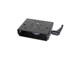 Gamber-Johnson 7160-0775 LOW Clevis with 3-stud adapter plate for smiley-face mounting pattern, GJ, VESA 75, AMPS, NEC mounting patterns.