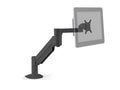 HAT Design Works 7500-1000-104 7500 Deluxe Monitor Arm, Black, holds 8-27 lbs, up to 43IN screen