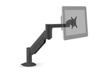HAT Design Works 7500-1000-104 7500 Deluxe Monitor Arm, Black, holds 8-27 lbs, up to 43IN screen