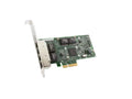 Lenovo 7ZT7A00484 ThinkSystem Broadcom NetXtreme PCIe 1Gb 4-Port RJ45 Ethernet Adapter